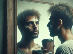 Gölge Yanılgısı: Ayna Karşısında Görülen Sahte Benlik Kusurlarının Arkasındaki Psikoloji Kahve ve uyku makale kapak fotoğrafı